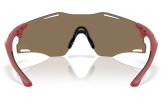 OAKLEY Cybr Zero Matte Iron Red Prizm 24k