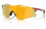 OAKLEY Cybr Zero Matte Iron Red Prizm 24k