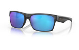 Päikeseprillid ОАΚLЕΥ Тwоfасе Маttе Вlасk Рrіzm Ѕаррhіrе Роlаrіzеd Matte Black Prizm Sapphire Polarized