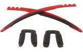 Jawbreaker Matte Redline/Black Earsock Matte Redline/Black