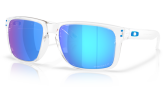 Päikeseprillid OAKLEY HOLBROOK XXL POLISHED CLEAR PRIZM Sapphire Polarized Polished Clear Prizm Sapphire Polarized