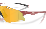 Päikeseprillid OAKLEY Cybr Zero Matte Iron Red Prizm 24k