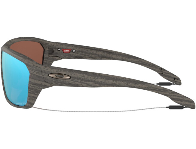 OAKLEY Split Shot Woodgrain Collection Prizm Deep Water Polarized Woodgrain Collection Prizm Deep Water Polarized