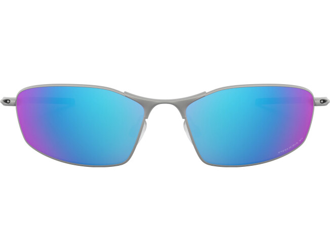 OAKLEY Whisker Satin Chrome Prizm Sapphire Polarized