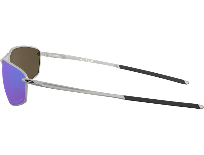 OAKLEY Whisker Satin Chrome Prizm Sapphire Polarized