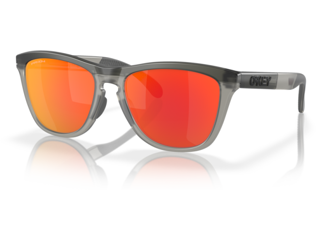 OAKLEY Frogskins Range Matte Grey Smoke/Grey Ink Prizm Ruby