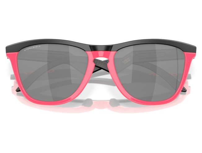 Päikeseprillid OAKLEY Frogskins Hybrid Matte Black/Neon Pink Prizm Black Matte Black/Neon Pink Prizm Black