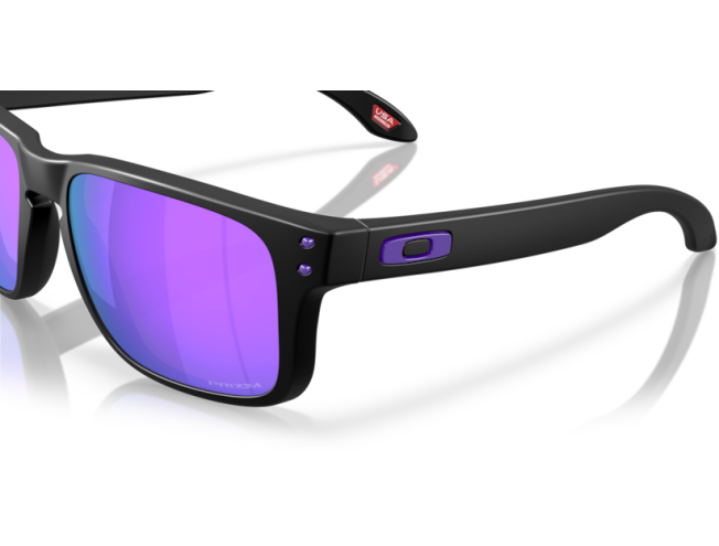 Päikeseprillid OAKLEY HOLBROOK S MATTE BLACK PRIZM VIOLET Matte Black Prizm Violet