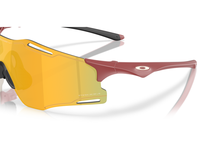 OAKLEY Cybr Zero Matte Iron Red Prizm 24k