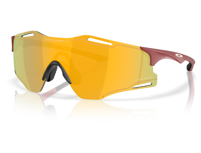 OAKLEY Cybr Zero Matte Iron Red Prizm 24k