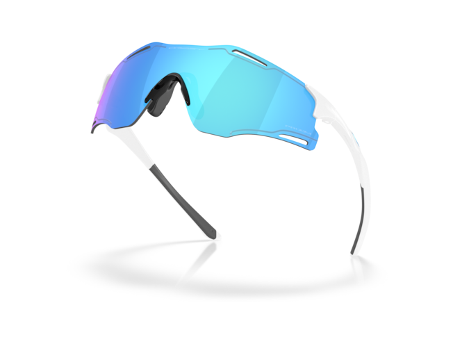 Päikeseprillid OAKLEY CYBR ZERO POLISHED WHITE PRIZM SAPPHIRE Polished White Prizm Sapphire