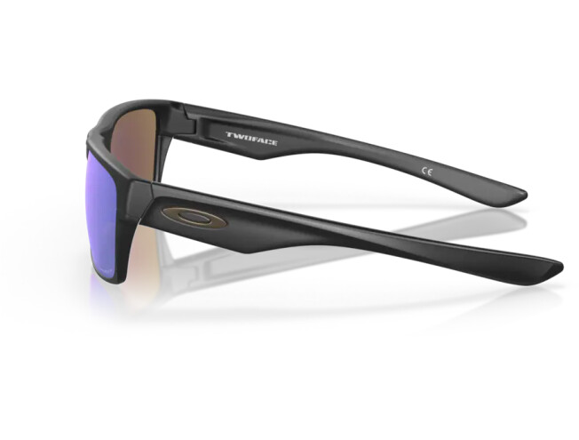 Päikeseprillid ОАΚLЕΥ Тwоfасе Маttе Вlасk Рrіzm Ѕаррhіrе Роlаrіzеd Matte Black Prizm Sapphire Polarized