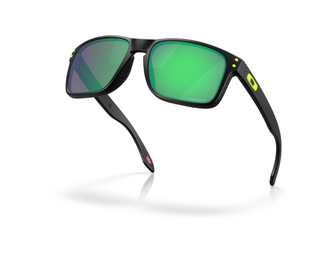 Päikeseprillid OAKLEY HOLBROOK MATTE BLACK PRIZM ROAD JADE Matte Black Prizm Road Jade