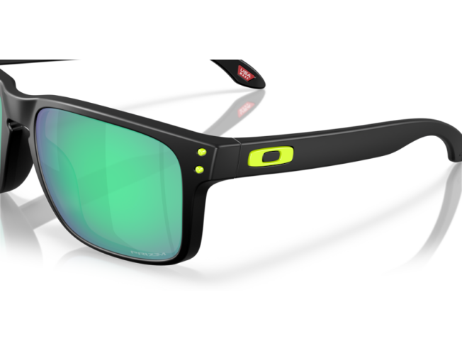 Päikeseprillid OAKLEY HOLBROOK MATTE BLACK PRIZM ROAD JADE Matte Black Prizm Road Jade