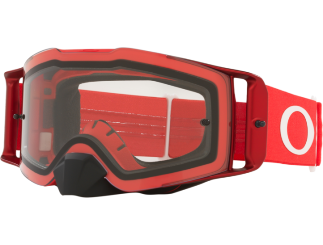 Krossiprillid OAKLEY Front Line MX Moto Red Prizm Mx Torch Iridium Moto Red Clear