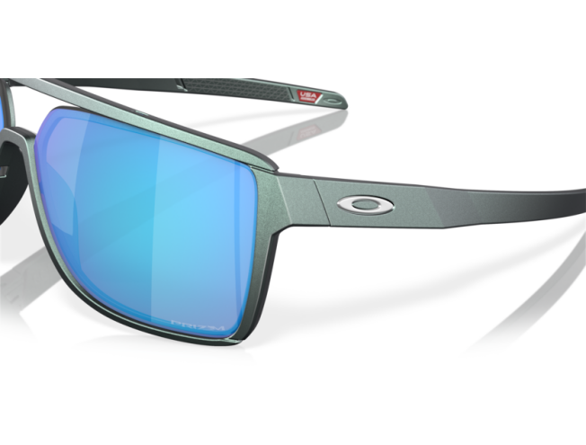 Päikeseprillid OAKLEY Castel Matte Silver/Blue Colorshift Prizm Sapphire Matte Silver/Blue Colorshift Prizm Sapphire