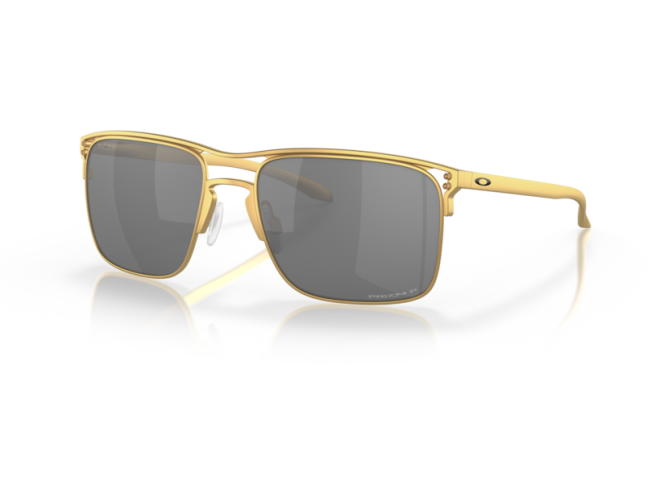 Päikeseprillid OAKLEY Holbrook TI Satin Gold Prizm Black Polarized