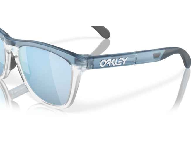 Päikeseprillid OAKLEY Frogskins Range Transparent Stonewash Prizm Deep Water Polarized Transparent Stonewash Prizm Deep Water Polarized