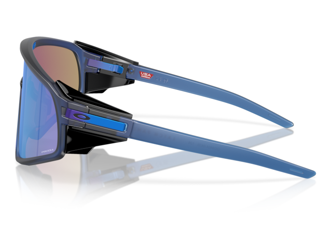 Päikeseprillid OAKLEY Latch Panel Matte Transparent Navy Prizm Sapphire Matte Transparent Navy Prizm Sapphire