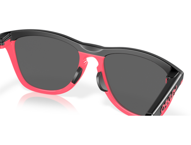 Päikeseprillid OAKLEY Frogskins Hybrid Matte Black/Neon Pink Prizm Black Matte Black/Neon Pink Prizm Black