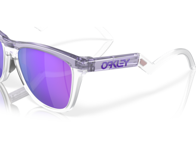 Päikeseprillid OAKLEY Frogskins Hybrid Matte Lilac/Prizm Clear Prizm Violet Matte Lilac/Prizm Clear Prizm Violet