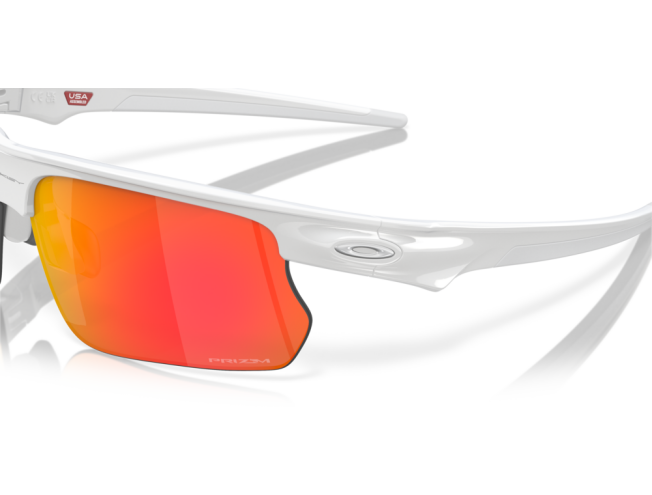 Päikeseprillid OAKLEY BiSphaera Polished White Prizm Ruby Polished White Prizm Ruby