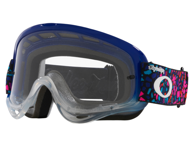 Krossiprillid OAKLEY O-Frame MX Troy Lee Tessell Blue Clear Troy Lee Tessell Blue Clear