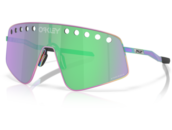 Päikeseprillid OAKLEY SUTRO TI Sweep Polished Oil Slick Prizm Road Jade Polished Oil Slick Prizm Road Jade