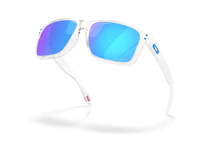 Päikeseprillid OAKLEY HOLBROOK XXL POLISHED CLEAR PRIZM Sapphire Polarized Polished Clear Prizm Sapphire Polarized