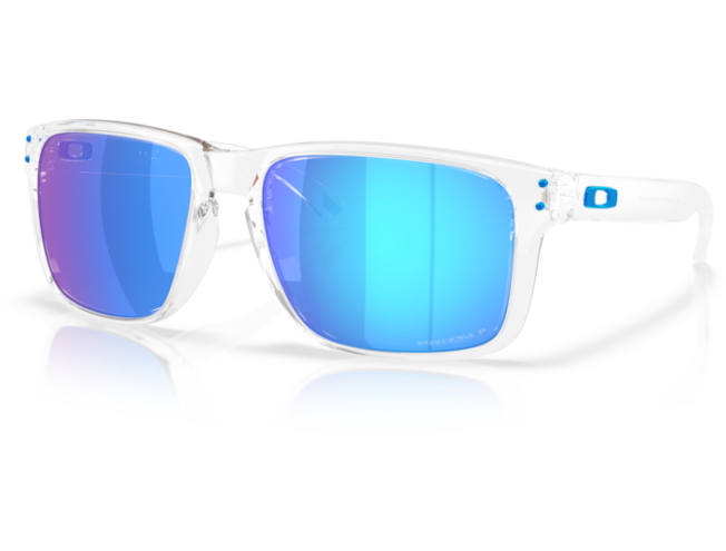 Päikeseprillid OAKLEY HOLBROOK XXL POLISHED CLEAR PRIZM Sapphire Polarized Polished Clear Prizm Sapphire Polarized