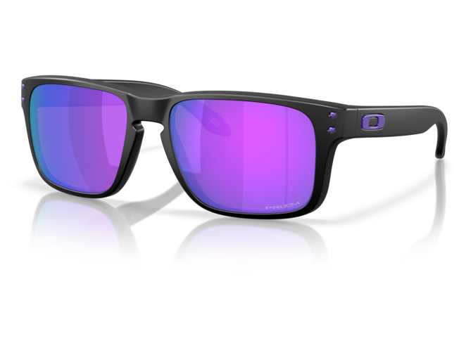 Päikeseprillid OAKLEY HOLBROOK S MATTE BLACK PRIZM VIOLET Matte Black Prizm Violet