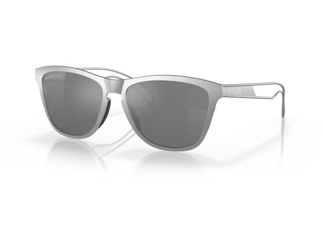 Päikeseprillid OAKLEY Frogskins Ti Raw Ti Prizm Black Polarized