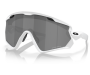 Päikeseprillid OAKLEY Wind Jacket 2.0 Matte White Prizm Black Matte White Prizm Black